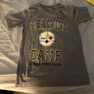 Boys Small Pittsburgh Steelers Training Camp T-Shirt Used